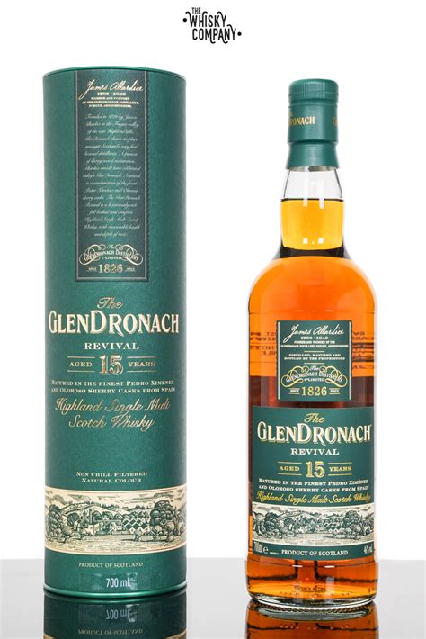 GlenDronach 15 Years Old Revival Highland Single Malt Scotch Whisky (700ml)
