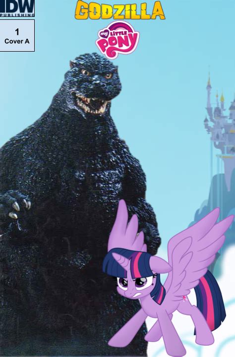 Godzilla My Little Pony Part 1 Issue 1 Cover A By Sevacav1543 On
