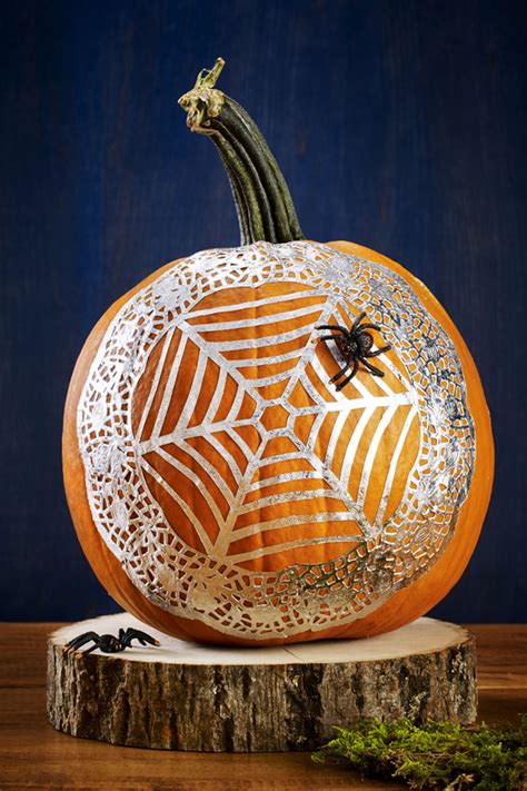 This is one of those easy pumpkin carving ideas that can save your arm a lot of work. Top 5 Intricate Jack-O'-Lantern Patterns That Are Actually ...