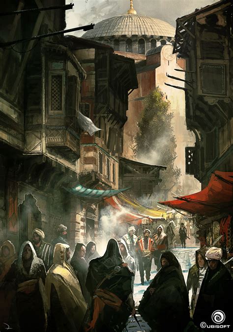 Constantinople Market Art Assassin S Creed Revelations Art Gallery