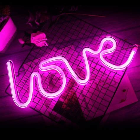 Love Neon Light Signs Led Neon Art Decorative For Home Ornaments Xmas