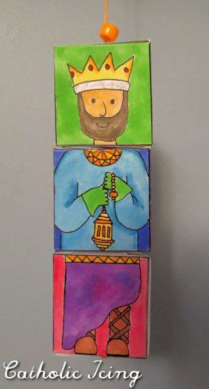 3 Kings Ornament Craft For The Epiphany Epiphany Crafts Catholic