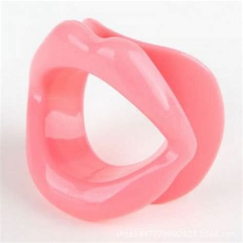 Pink Sissy Lips Mouth Trainer O Ring Costume Party Fancy Dress Ebay