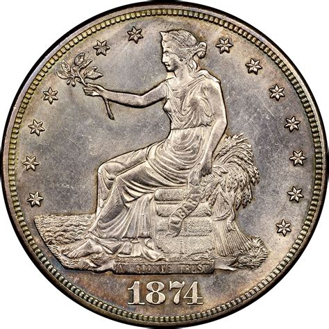 1874 S T1 Ms Trade Dollars Ngc