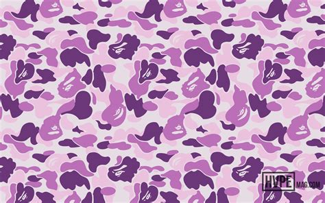 Purple Bape Wallpapers Wallpaper Cave