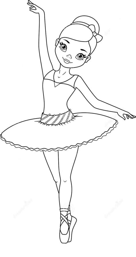 Desenho Bailarina Para Colorir Aquarela Da Crian A
