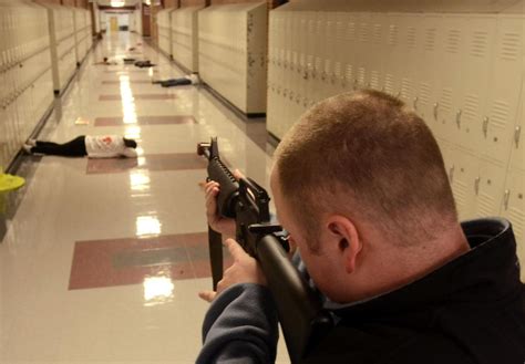 Bunker Hill High School staff train in active shooter drill | News ...