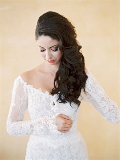 The Best Hairstyles For Every Wedding Dress Neckline Martha Stewart