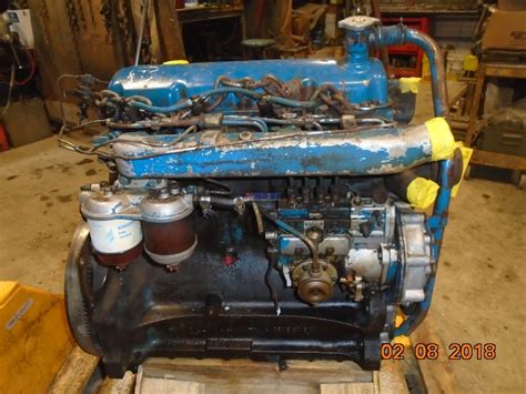 Ford Newholland D233 Engine Complete Ford 5000 Good Running A Bcn