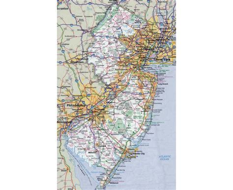 Maps Of New Jersey Collection Of Maps Of New Jersey State Usa Maps Of The Usa Maps