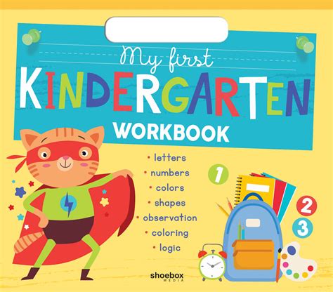 My First Kindergarten Workbook Livres Jeunesse