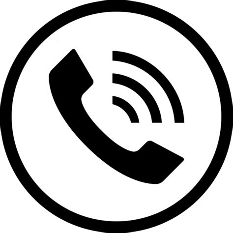 Png Telephone Icon Black Telephone Logo Free Download