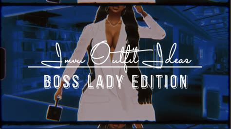 classy outfit ideas on imvu l boss lady edition youtube