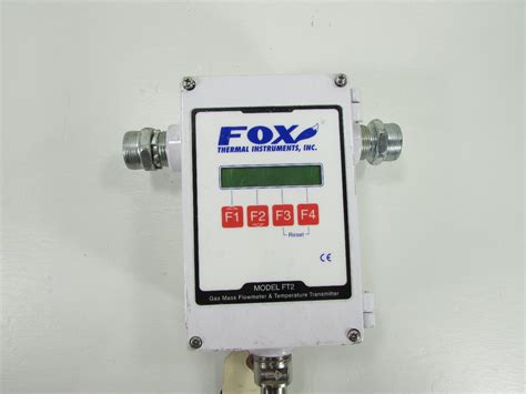 Fox Ft2 Thermal Instruments Gas Mass Flowmeter Tempertature Transmitter