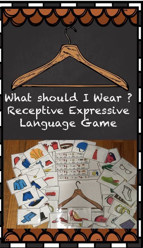 This Is A Great Receptive And Expressive Language Game That Is Working