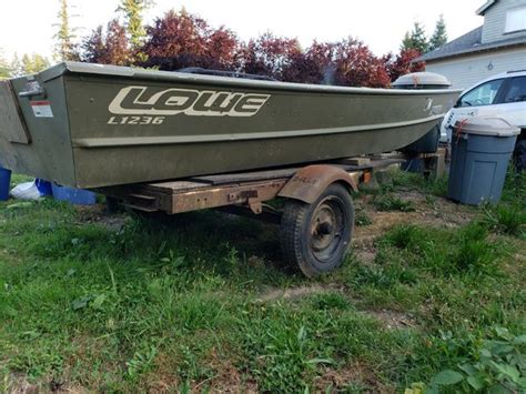 2008 Lowe 12 Aluminum Flat Bottom Jon Boat For Sale In Olympia Wa