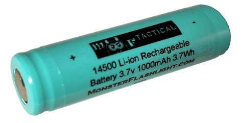 14500 Rechargeable Li Ion Battery Mf Tactical