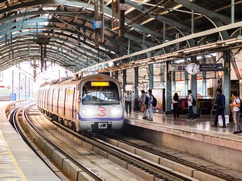 Blue Line Metro Update Delhi Metro Corporation Update Blue Line Train Services Including Noida