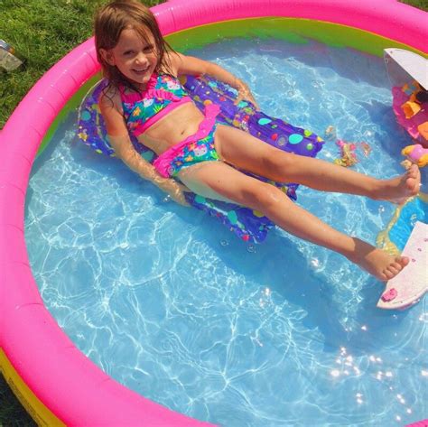 Princessaleksandra Enjoying A Dip In The Pool Rob Pool Float Bikinis Swimwear Enjoyment