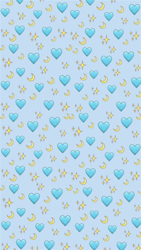 Blue Emoji Wallpapers Wallpaper Cave