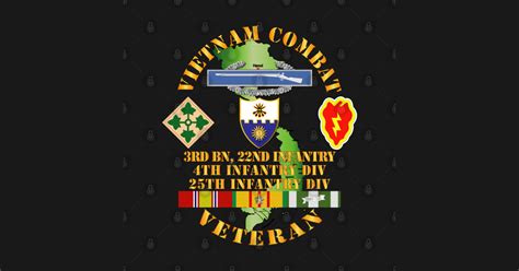 Vietnam Combat Infantry Veteran W 3rd Bn 22nd Inf 4th