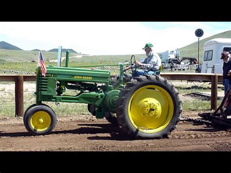 John Deere Antique Tractor Pulling Westcliffe Co 62014 Youtube