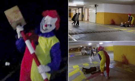 Prank Italian Clown Duo Fool Passers By Into Believing They Are Killing