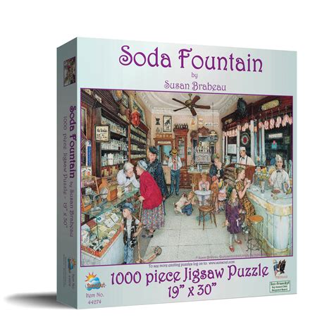 Soda Fountain, 1000 Pieces, SunsOut | Puzzle Warehouse