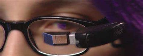 A Wearable Users Head Up Display Mounted On Eyeglasses Download