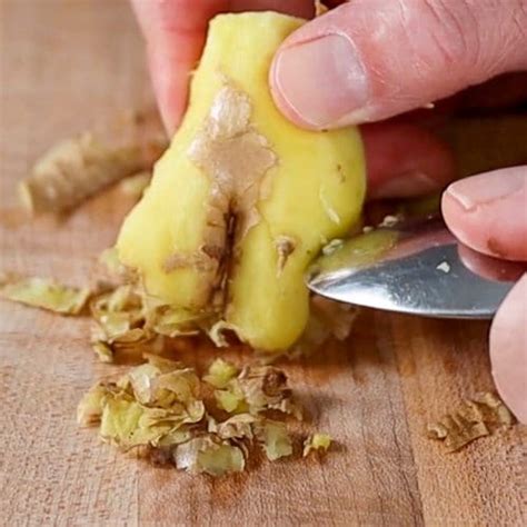 How To Peel Ginger 3 Simple Steps Home Cook Basics