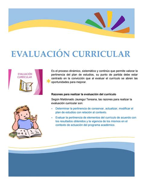 Evaluación Curricular By Los Olivos Issuu