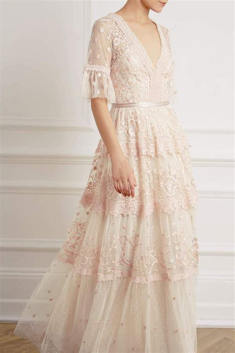 Midsummer Lace Gown Lace Gown Lace Dress Embroidered Lace Dress