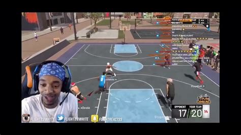 Flightreacts Rages While Playing Annoying Opponent In Nba 2k19 Youtube