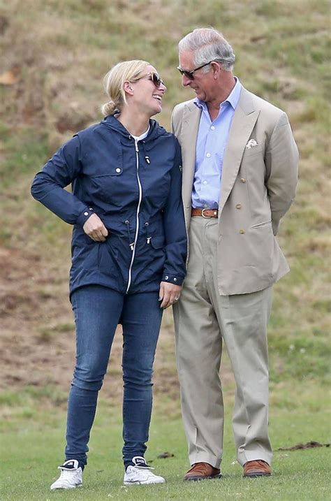 Zara Tindall And Prince Charles Zara Phillips Royal Family Portrait Royal Family