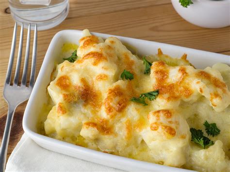 Gratin de chou - fleur aux oeufs Recette de Gratin de chou - fleur aux