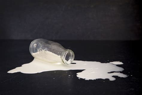 Crying Over Spilt Milk £150m Worth Of Milk Photography Milk
