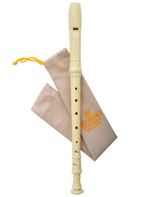 Flauta Dulce Suzuki Soprano Srg 200 Original Ideal Escuelas S 3600