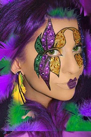 Mardi Gras Eye Face Makeup Kit Mardi Gras Makeup Halloween Mardi