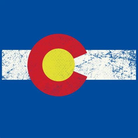 Colorado Flag Vintage Colorado Flag Vintage Colorado