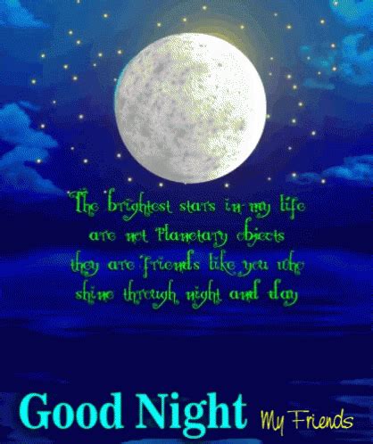 Good Night Good Night My Friend Gif Good Night Good Night My Friend