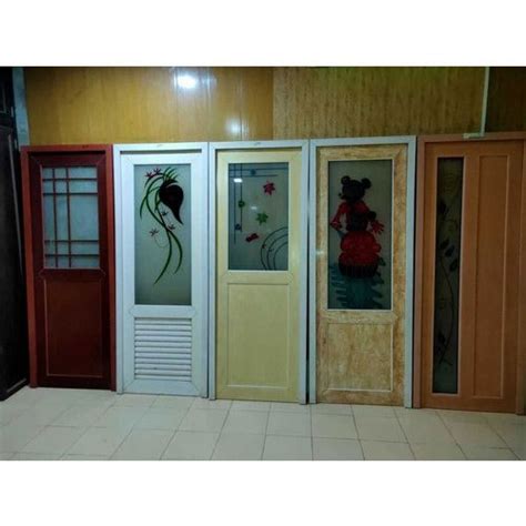 Aluminium Hinged Bathroom Door at Rs 5000/piece | Aluminum Section Door