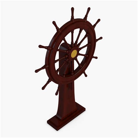 3d Ship Wheel Cgtrader