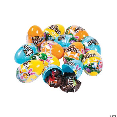 2 12 Mandms® Filled Plastic Easter Eggs 12 Pc Discontinued