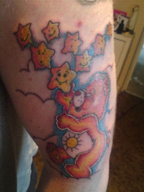 Cool Ink Bear Tattoos Bright Tattoos Care Bear Tattoos