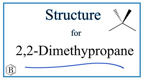 Structural Formula For 22 Dimethypropane Youtube