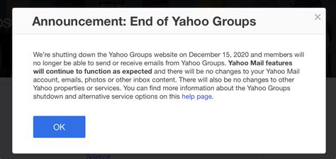 Yahoo Groups To Fully Shut Down On December 15 2020