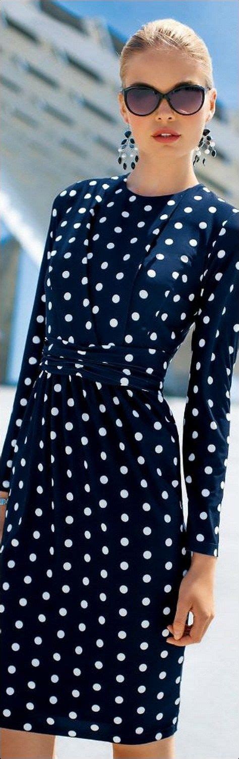 111 Inspired Polka Dot Dresses Make You Look Fashionable 5 Style Work