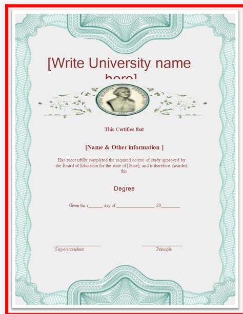 University Degree Certificate Template Looking For A University