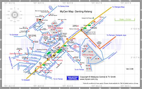 Map Of Malaysia Genting Maps Of The World