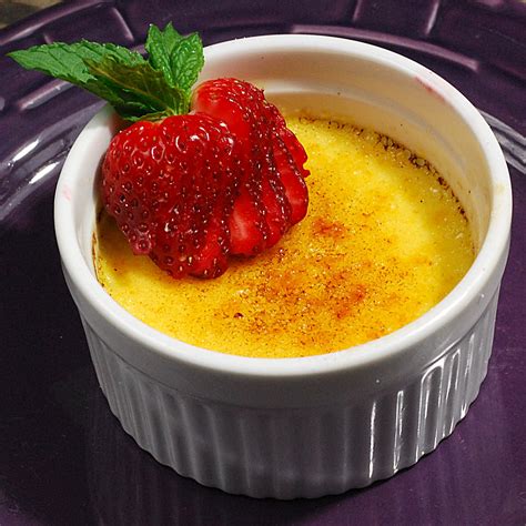 Chop the empty pod into small pieces, and add them to the cream. Creme Brulee